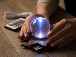 Peana para bola / torreta de selenita