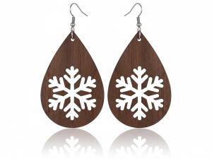 Pendientes "Copo de Nieve"